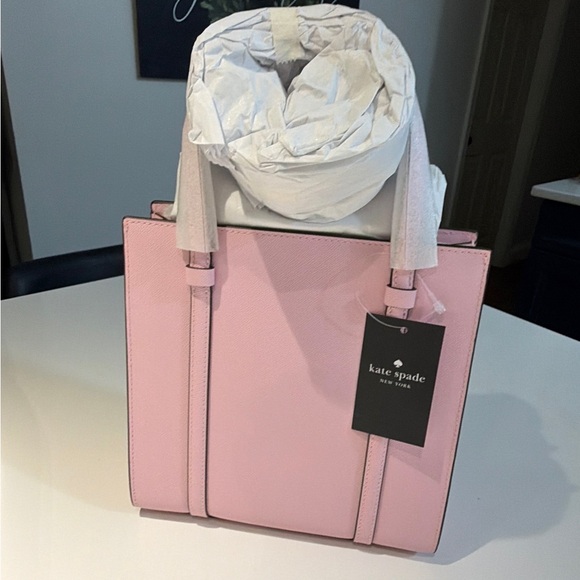 Kate Spade Kenzie Limited Edition Small Tote Pink Horizon - Picture 9 of 11